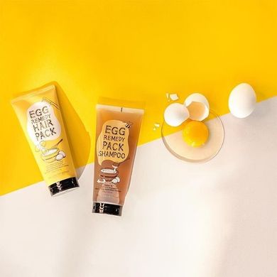Питательный шампунь-маска для волос на основе яичных экстрактов TOO COOL FOR SCHOOL Egg Remedy Pack Shampoo