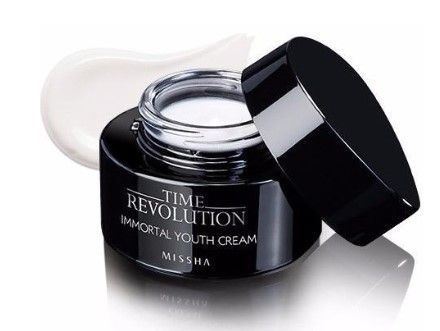 Омолоджуючий живильний крем для обличчя Missha Time Revolution Immortal Youth Cream (пробник)