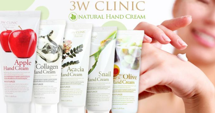 Крем для рук з секретом равлика 3W Clinic Snail Hand Cream