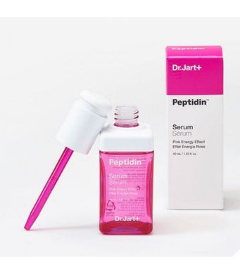 Омолоджуюча сироватка з пептидним комплексом Dr.Jart + Peptidin Serum Pink Energy Effect
