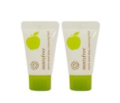 Пінка для вмивання обличчя з екстрактом яблука Innisfree Apple Seed Deep Cleansing Foam