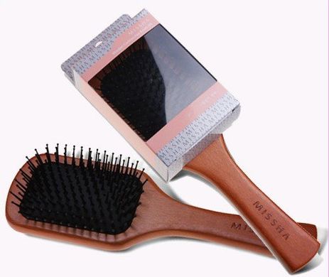 Гребінець з антистатичним ефектом MISSHA Wooden Cushion Hair Brush