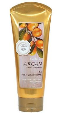 Питательная маска для  волос с аргановым маслом Welcos  Confume Argan Gold Treatment