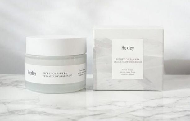 Крем для вирівнювання тону шкіри Huxley Cream: Glow Awakening