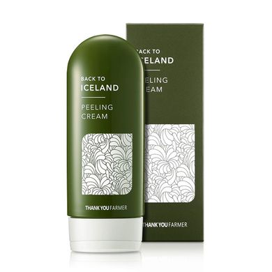 Крем-пілінг на основі ісландського моху і комплексом кислот THANK YOU FARMER Back To Iceland Peeling Cream