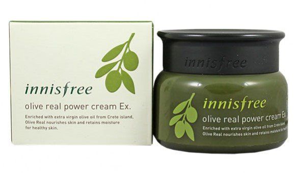 Крем интенсив с  оливковым маслом Innisfree olive real power cream Ex.