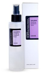 Тонер для проблемной кожи с натуральными кислотами COSRX AHA/BHA Clarifying Treatment Toner