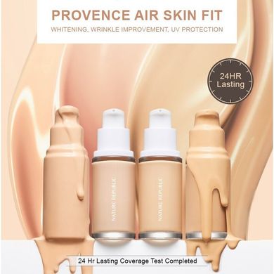Тональна основа Nature Republic Provence Air Skin Fit One Day Lasting Foundation SPF30 PA ++