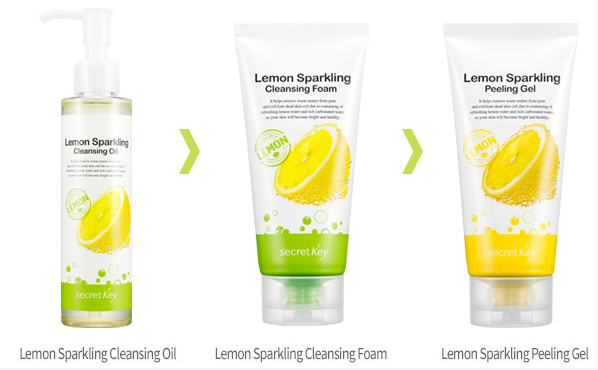 Лимонна пінка для вмивання Secret Key Lemon Sparkling Cleansing Foam