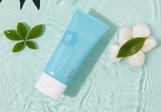 Солнцезащитный крем с легким тонирующим эффектом  Innisfree Aqua UV Protection Cream Mineral Filter SPF48 PA+++