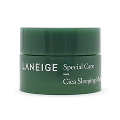 Заспокійлива нічна маска з маслом ши і вітаміном В5 мініатюра Laneige Cica Sleeping Mask 10 мл