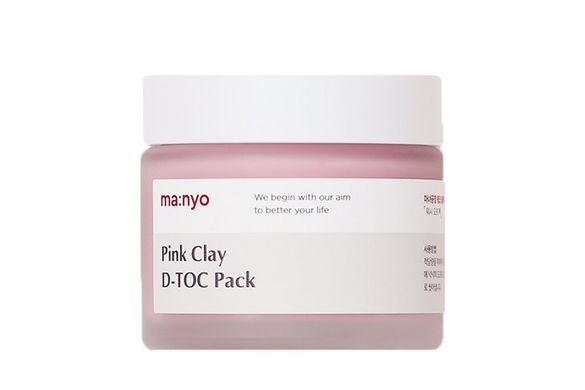 Маска с розовой глиной и каламиновой пудрой MANYO FACTORY Pink Clay D-Toc Pack