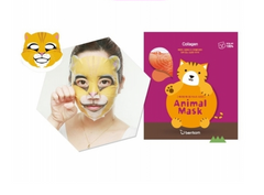 Тканевая маска с коллагеном Berrisom Animal Mask Collagen Cat