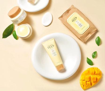 Увлажняющая пенка для умывaания с манго The Face Shop Mango Seed Advanced Creamy Foaming Cleanser