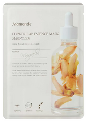 Освітлююча маска з есенцією магнолії Mamonde Flower Lab Essence mask magnolia