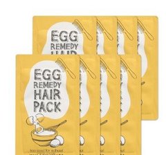 Яичная восстанавливающая маска для волос Too Cool for school egg remedy hair pack