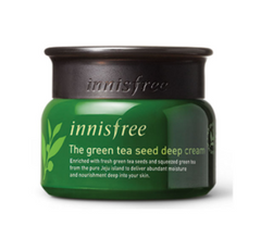 Антиоксидантний інтенсивно зволожуючий крем із зеленим чаєм Innisfree The Green Tea Seed Deep Cream
