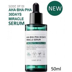 Сироватка з комплексом кислот AHA, BHA, PHA для проблемної шкіри SOME BY MI AHA / BHA / PHA 30 Days Miracle Serum