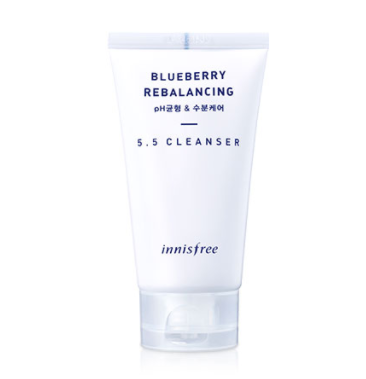 Балансирующая пенка с экстрактом черники Innisfree Blueberry Rebalancing 5.5 Cleanser