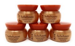 Антивозрастной активирующий крем для лица Sulwhasoo Concentrated Ginseng Renewing Cream EX (5мл)
