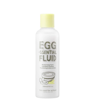 Зволожуючий флюїд (тонер) з яєчним екстрактом Too Cool for School Egg-ssential Fluid 200ml