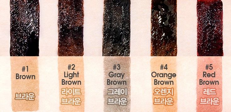 Тинт-пленка для бровей Etude House Tint My Brows Gel (Orange Brown)