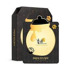 Маска для еластичності та відновлення шкіри з екстрактом меду Papa Recipe Bombee Black Honey Mask Pack