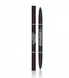 Двосторонній олівець для брів чорно-коричневий DEOPROCE PREMIUM SOFT TWO-WAY AUTO EYEBROW PENCIL Black Brown